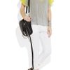 Mason By Michelle Mason Jersey and Silkcrepe Tshirt in Gray - Lyst