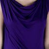 Michael Kors Draped Dress in Purple - Lyst