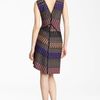 Missoni Patchwork Asymmetrical Hem Dress in Multicolor (multi) - Lyst