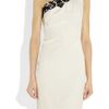 Notte By Marchesa Oneshoulder Embellished Silkcrepe Dress in Beige (white) - Lyst