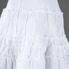 Red Valentino Tiered Skirt in White - Lyst