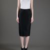 Rick Owens Pencil Skirt in Black - Lyst