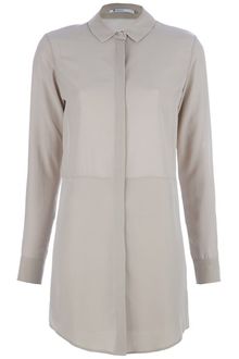 T By Alexander Wang Long Shirt - Lyst