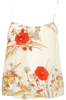 Topshop Poppy Print Cami By Boutique - Lyst