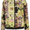 Topshop Intricate Mirror Floral Bomber Jacket in Yellow - Lyst