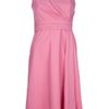 Valentino Wrap Look Dress in Pink - Lyst
