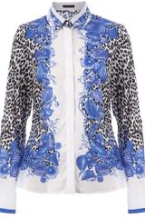 Versace Printed Blouse