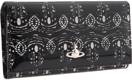 Vivienne Westwood Laser Orb Wallet in Black (n) - Lyst
