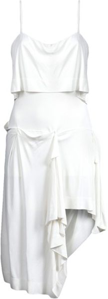 Vivienne Westwood Red Label Jersey Dress in White - Lyst