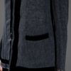 Yohji Yamamoto Waterfall Back Jacket in Gray (grey) - Lyst