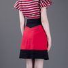 Yves Saint Laurent Button Up Skirt in Red - Lyst