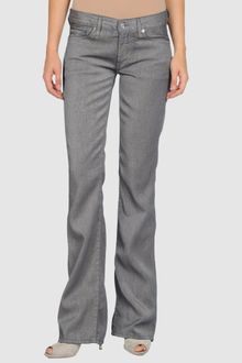 7 For All Mankind Denim Trousers - Lyst