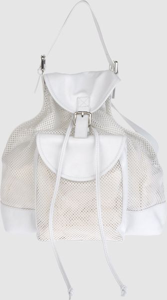 Betty Jackson Rucksack in White - Lyst