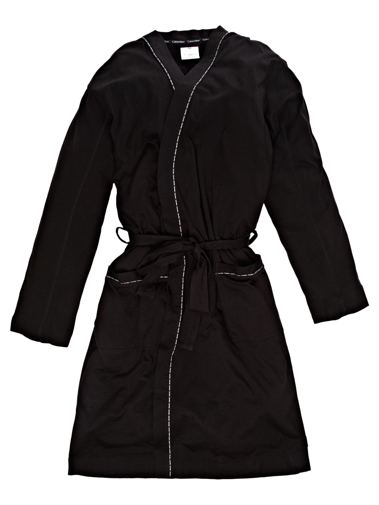 Calvin Klein Loungewear Robe in Black for Men Lyst