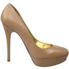 Charles By Charles David Pure Platform Pump in Beige (beige leather) - Lyst