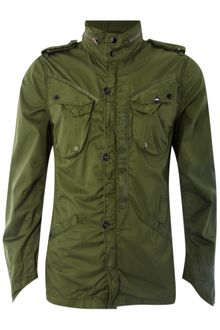 Denham Four Pocket Hooded Jacket - Lyst