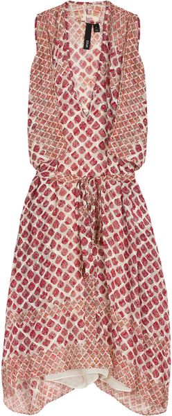  Diamond Printed Dress 