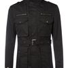Farrell Mitchum Four Pocket Coated Jacket in Green for Men (dark green) - Lyst