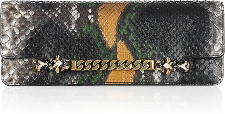 Gucci Tigrette Python Clutch in Animal (multicolored) - Lyst