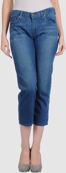James Jeans Denim Capris - Lyst