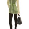 Jil Sander Athene Silk Organza Shirt in Green - Lyst