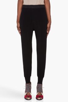 Neil Barrett Black Tapered Track Pants - Lyst