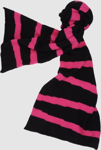 Sara Berman Oblong Scarf in Purple (fuchsia) - Lyst