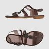 Si By Sinela Sandals in Brown (ivory) - Lyst