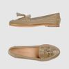 Sofia Tartufoli Moccassins in Green (emerald) - Lyst