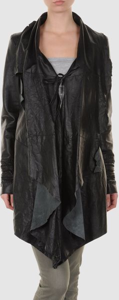 Sonia Villa Leather Outerwear - Lyst