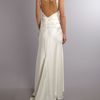 Anoushka G Grace Low Back Dress in Gray (ivory) - Lyst