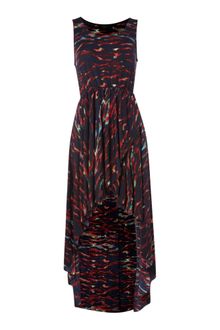 Ax Paris Animal Print Maxi Dress - Lyst