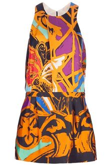 Balenciaga Print Dress - Lyst