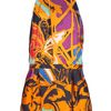 Balenciaga Print Dress in Multicolor (orange) - Lyst