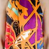 Balenciaga Print Dress in Multicolor (orange) - Lyst
