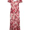 Cc Petites Pansy Print Dress in Red (multi-coloured) - Lyst
