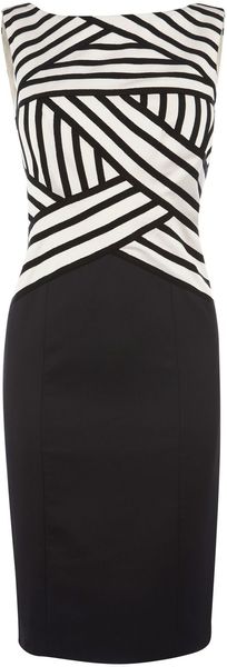 Coast Jazz Duchess Satin Dress in Black - Lyst