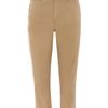 Denim And Supply Ralph Lauren Crop Turn Up Chino Trousers in Brown (tan) - Lyst