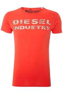 Diesel Printed Tshirt - Lyst