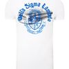 Diesel Mens Printed Tshirt in White for Men - Lyst