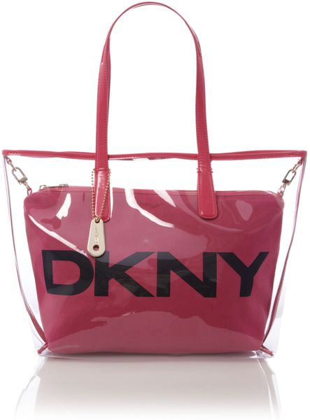 dkny pink handbag