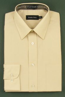 Double Two King Size Classic Plain Longsleeve Shirt - Lyst