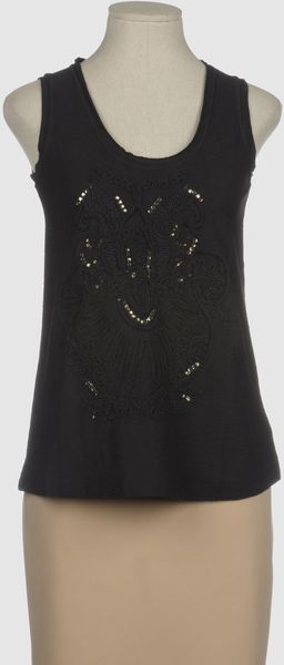 Dress Gallery Sleeveless Tshirt - Lyst