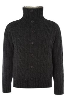 Gant Funnel Neck Zip Through Jumper - Lyst