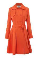 Helene Berman Double Breasted Trench Coat