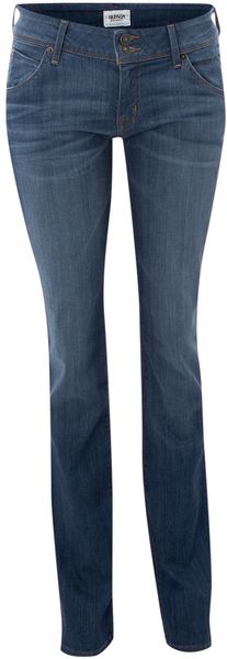Hudson Mid Wash Baby Boot Leg Jean in Blue (denim mid wash) - Lyst