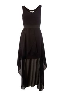 John Zack Sleeveless Hilow Dress - Lyst