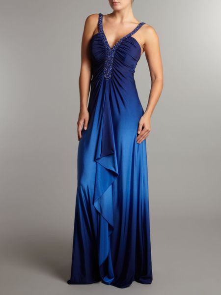 js collections navy gown