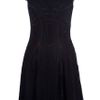 Karen Millen Geometric Embroidery Dress in Black - Lyst