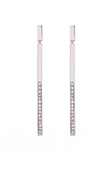 Karen Millen Karen Millen Crystal Cascade Earring - Lyst